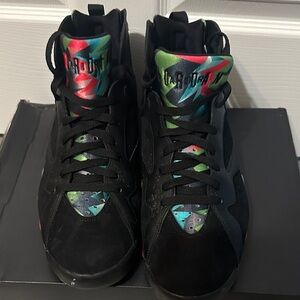 Jordan Black and Infrared Sneakers